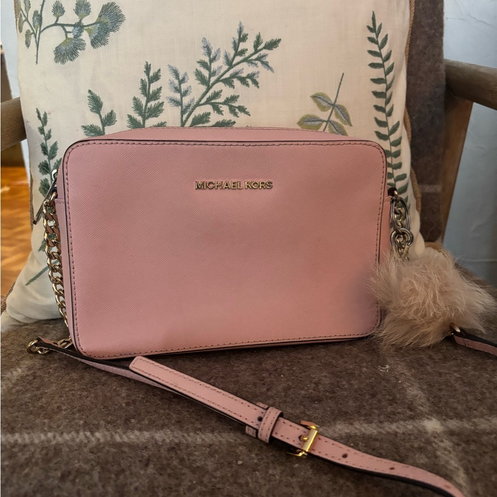 Pink Michael Kors crossbody